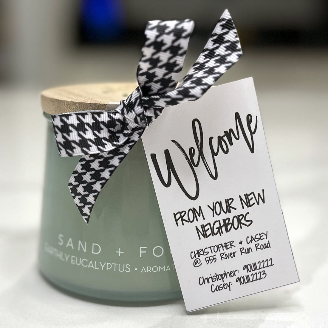 Welcome Neighbor Gift Tag