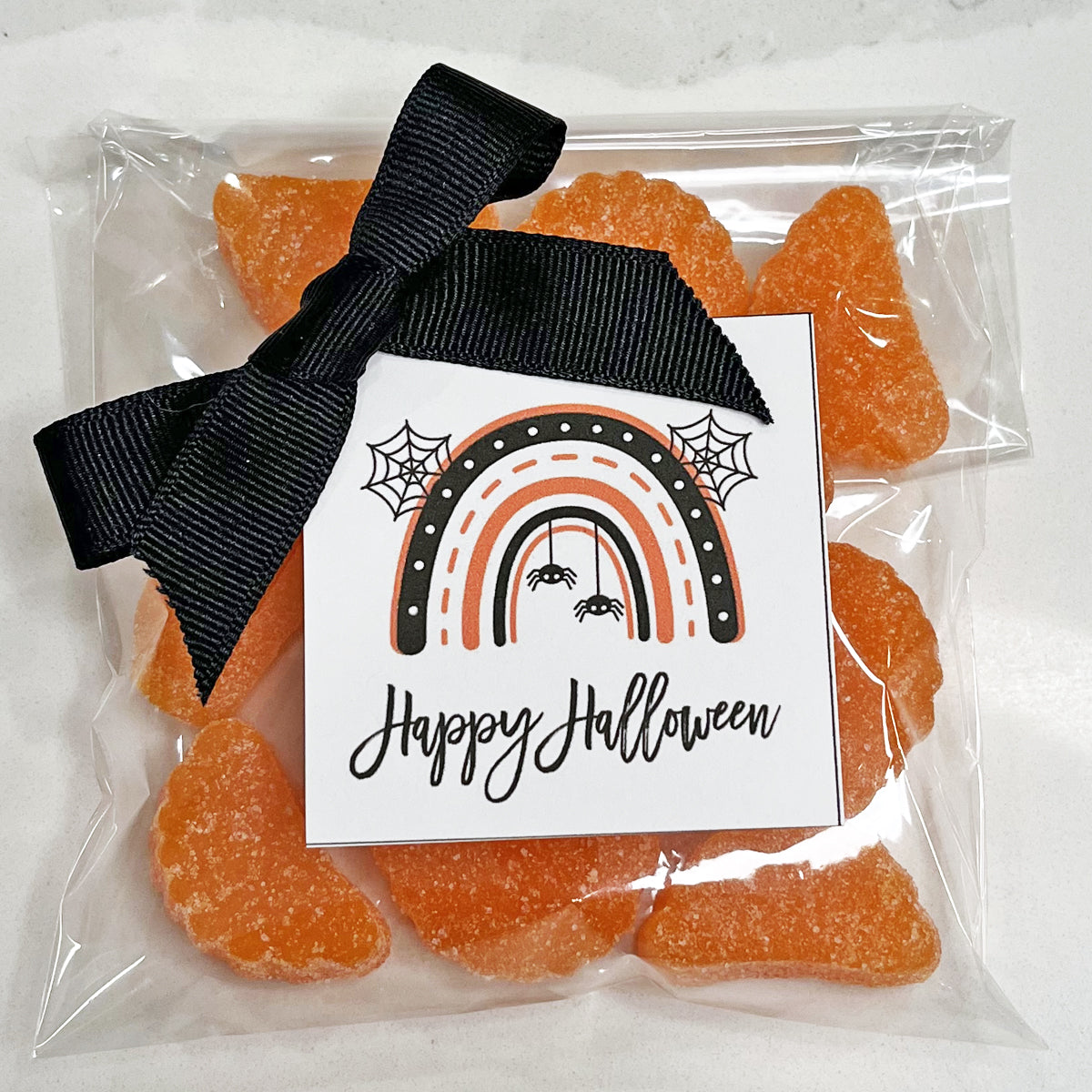 Halloween Rainbow Gift Tag