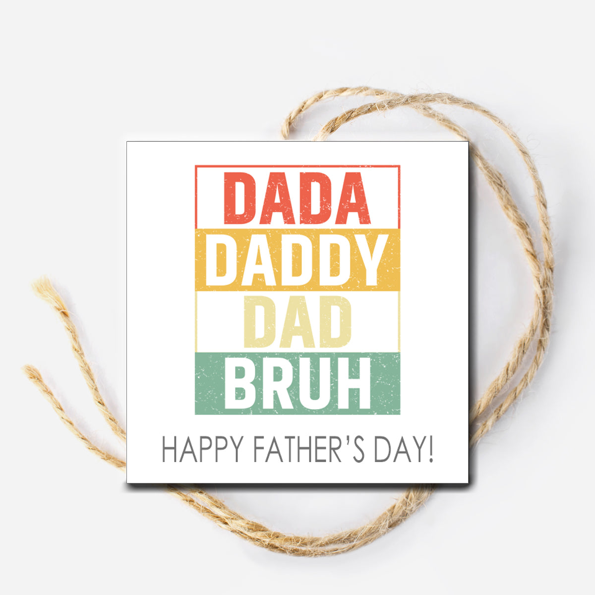 Dad Bruh Instant Download Tag