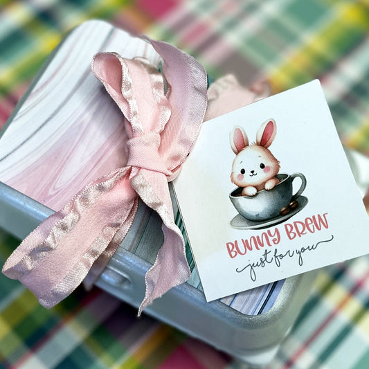 Bunny Brew Instant Download Tag