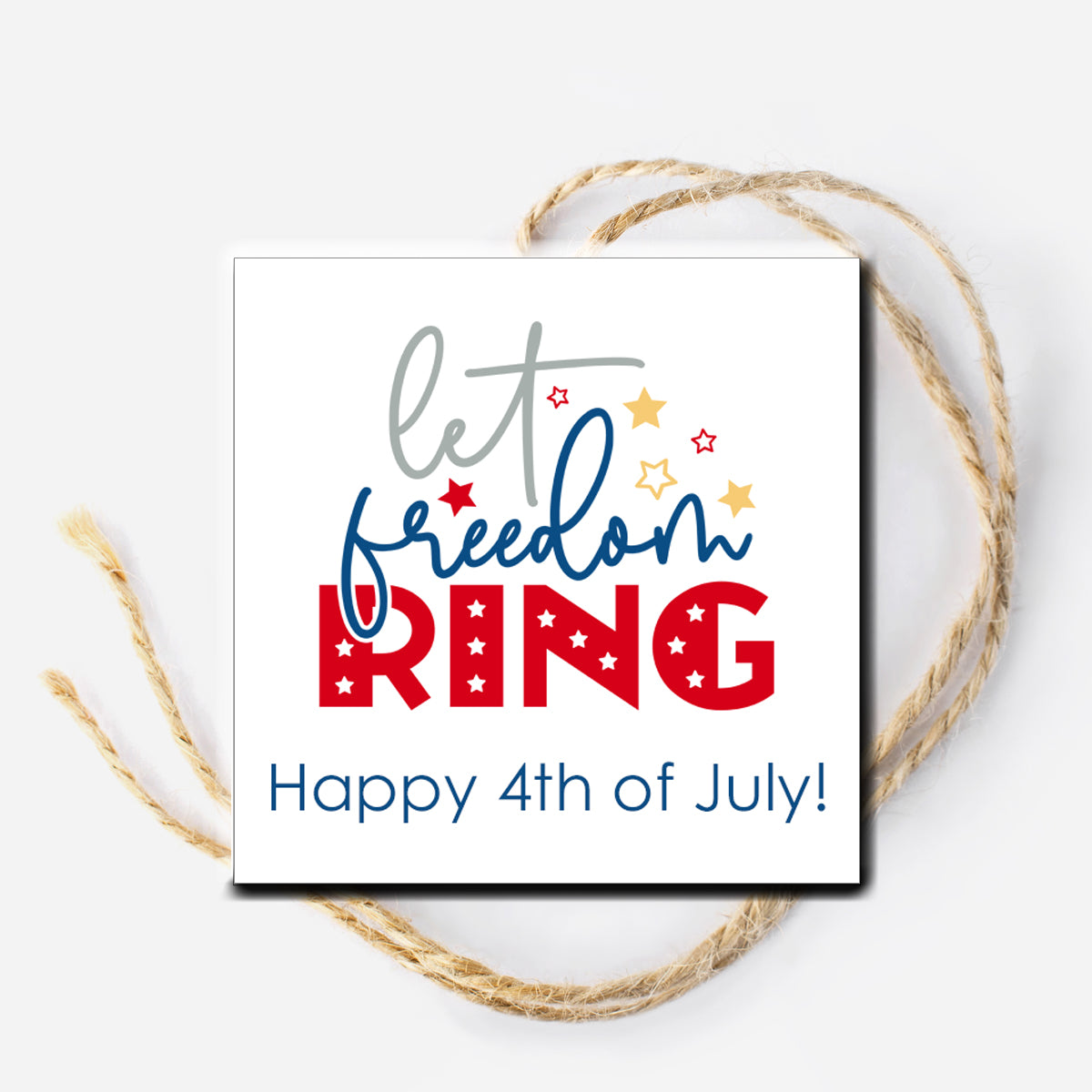 Freedom Ring Instant Download Tag