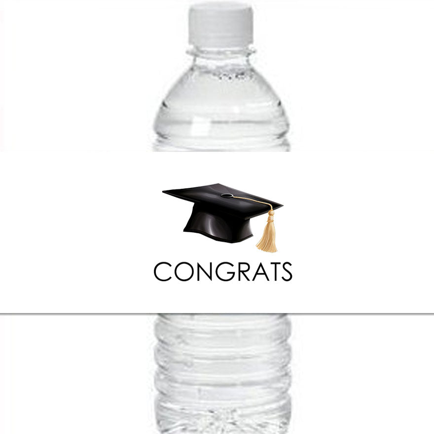 Graduation Water Bottle Instant Download