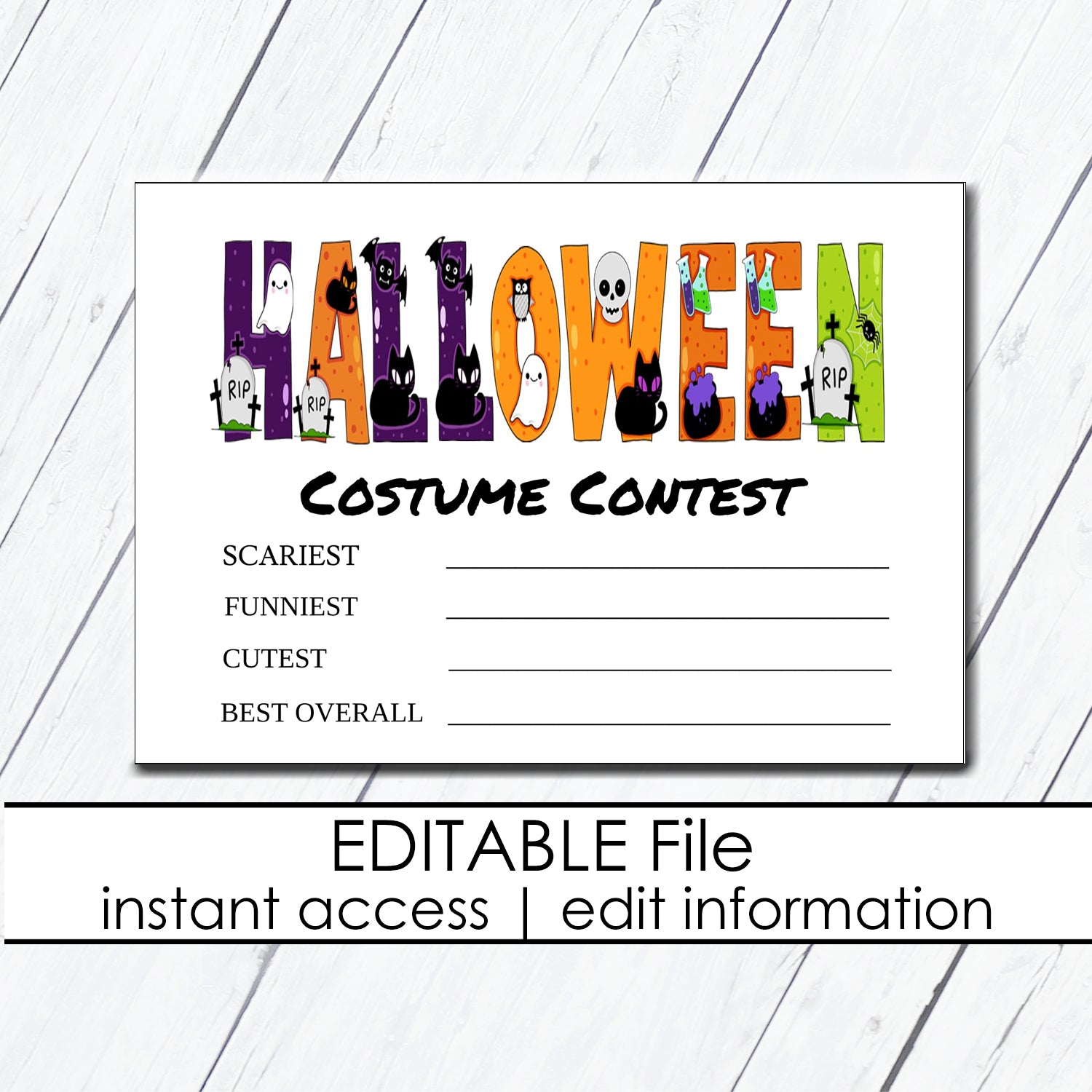 halloween-voting-card-wacky-kracker for Free Printable Halloween Costume Voting Ballots Halloween Voting Card – wacky-kracker for Free Printable Halloween Costume Voting Ballots