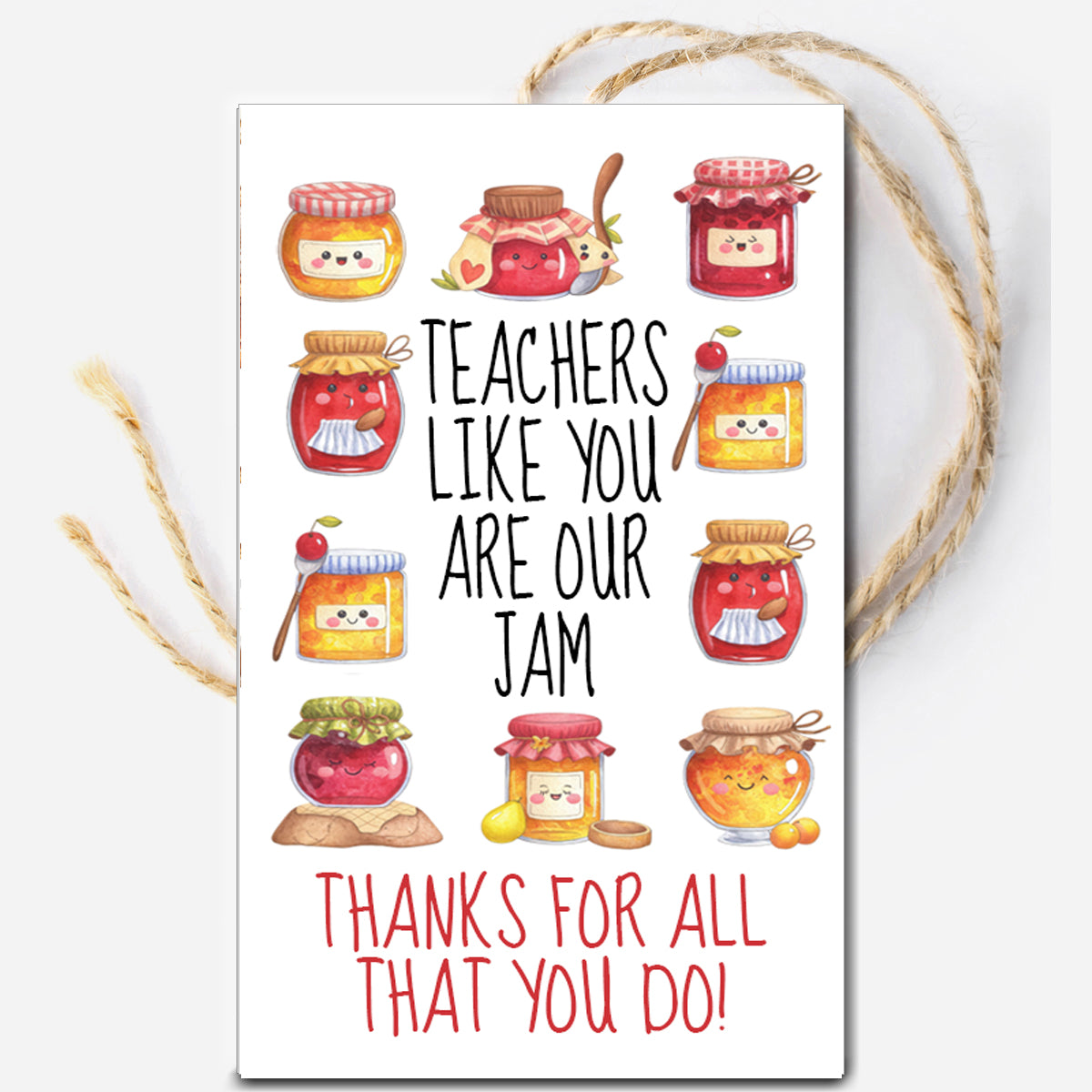Teachers Like You are our Jam Instant Download Tag