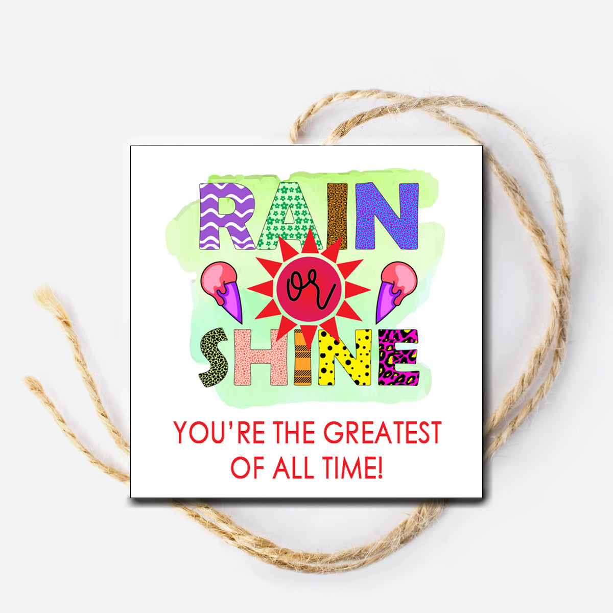 Umbrella Instant Download Tag