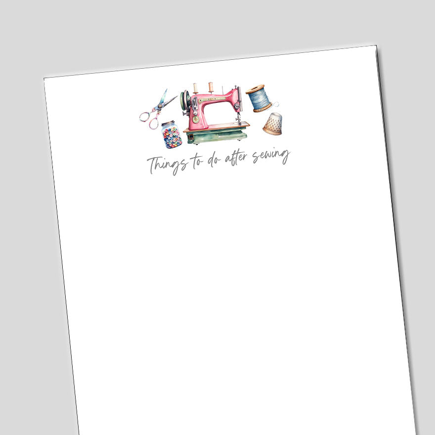 Sewing Things Notepad
