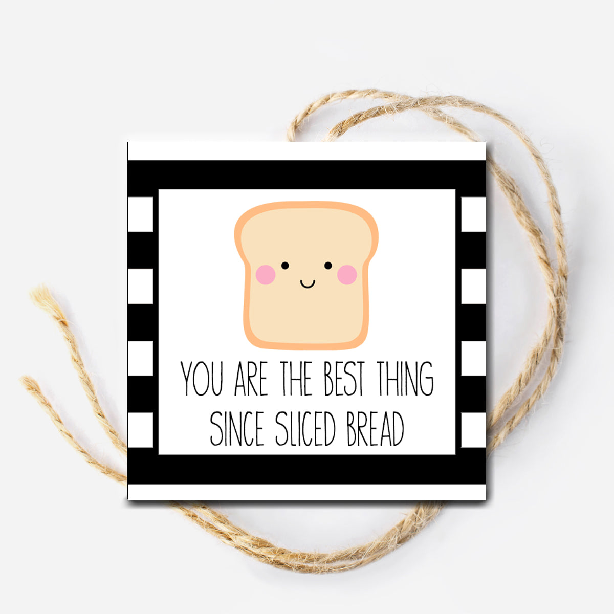 Sliced Bread Instant Download Tag