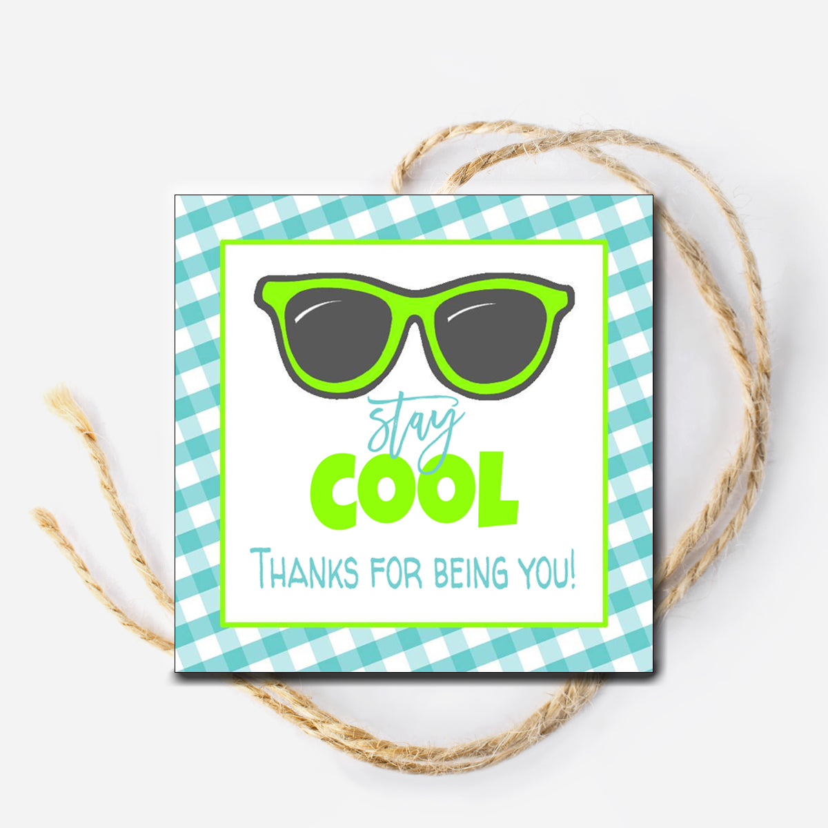 Stay Cool Instant Download Tag