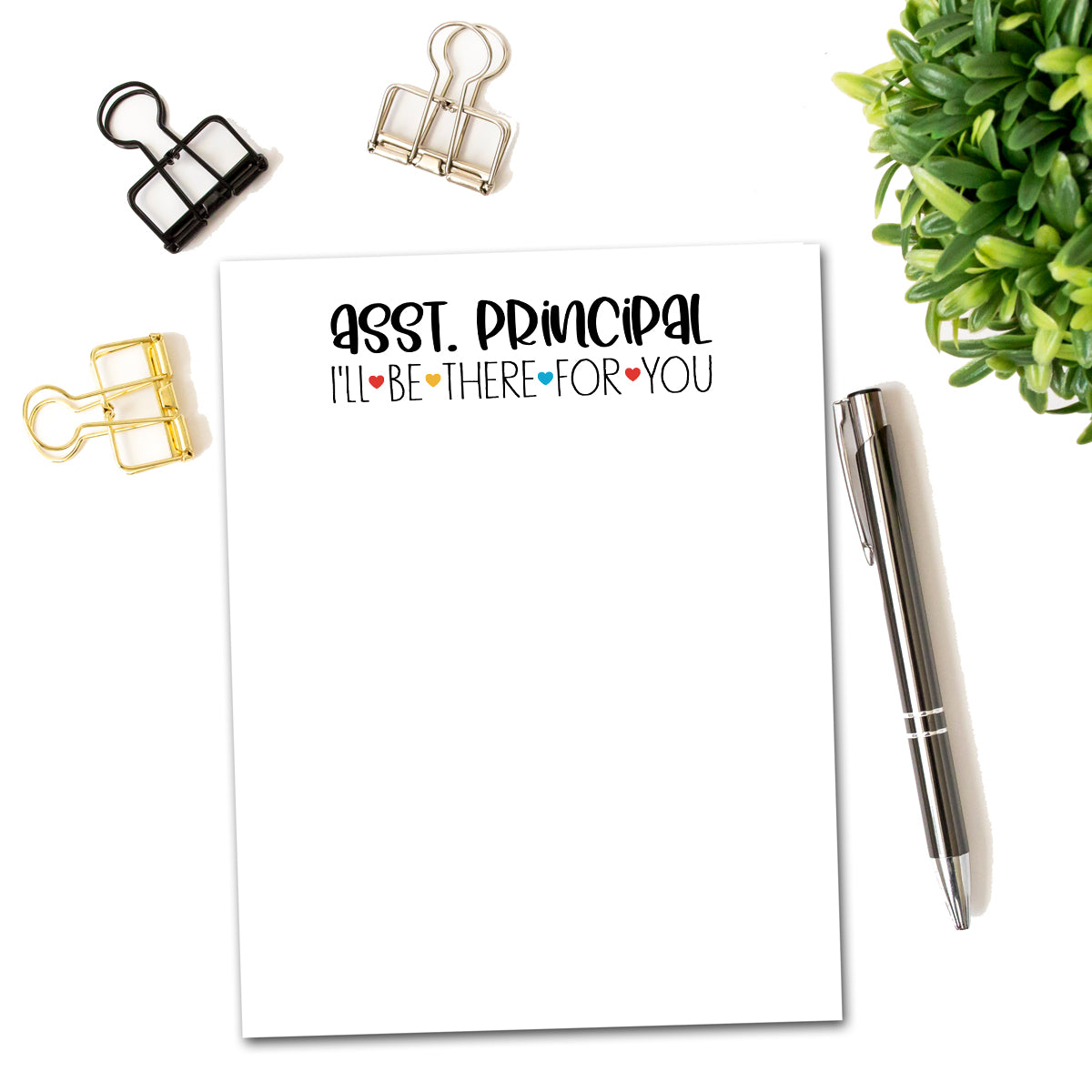 Assistant Principal Notepad