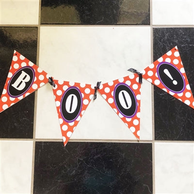 FREE Boo Banner - Instant Download