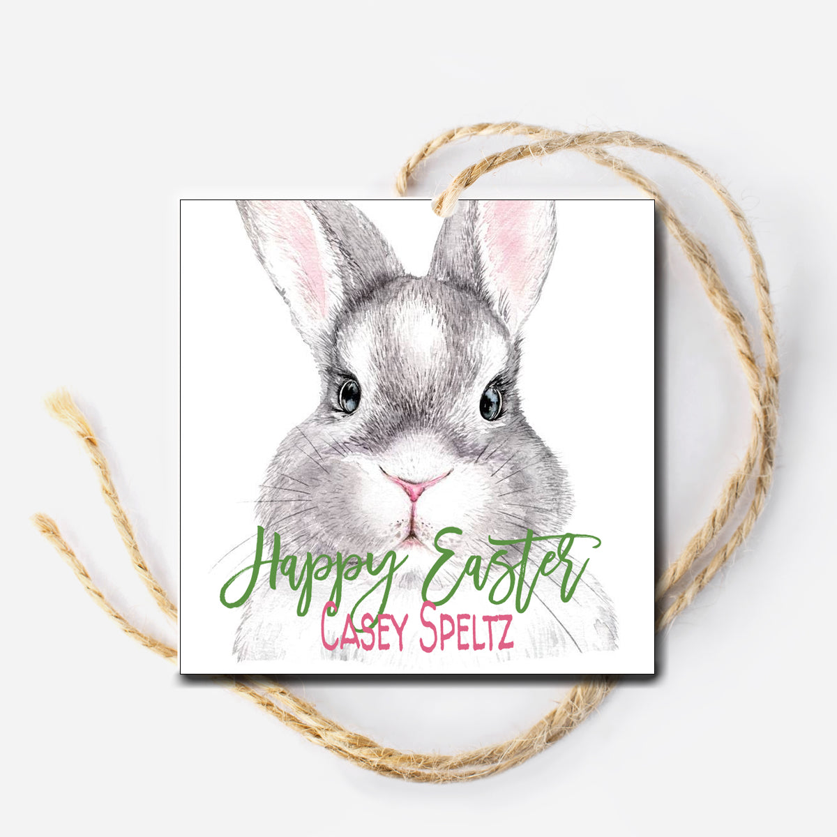 Bunny Gift Tag