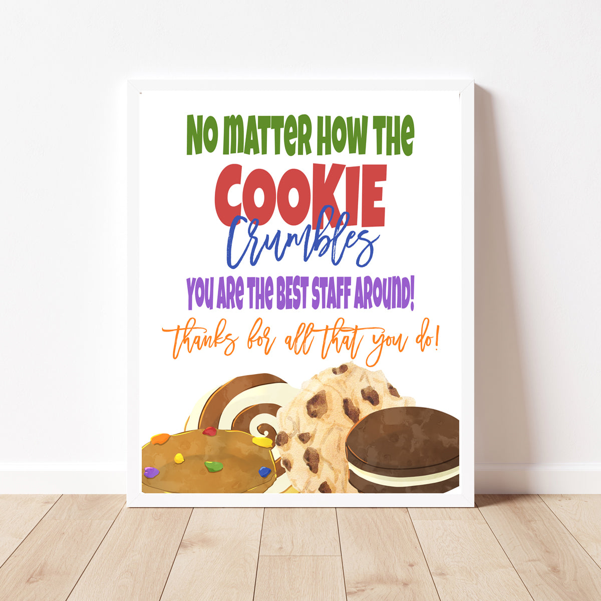 Cookie Appreciation Sign