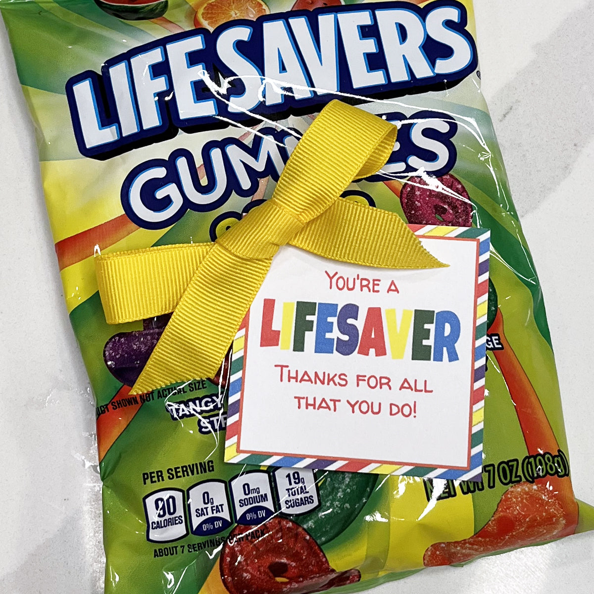 Lifesaver Instant Download Tag