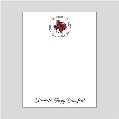 Customizable Texas Notepads