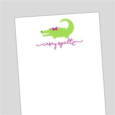 Alligator Notepad
