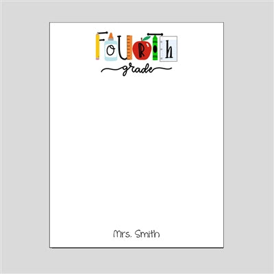 Fourth Grade Notepad 2