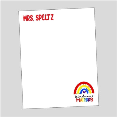 Kindness Matters Notepad