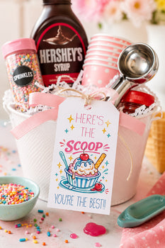 Here's The Scoop Appreciation Gift Tag