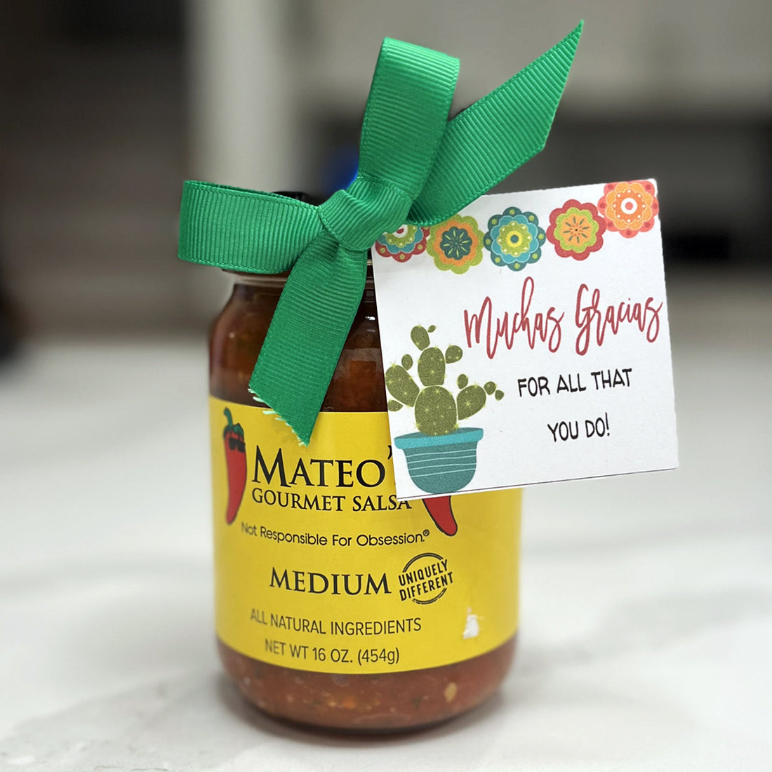 Muchase Gracias Gift Tag