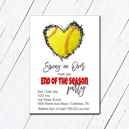 Softball End of the Season Party