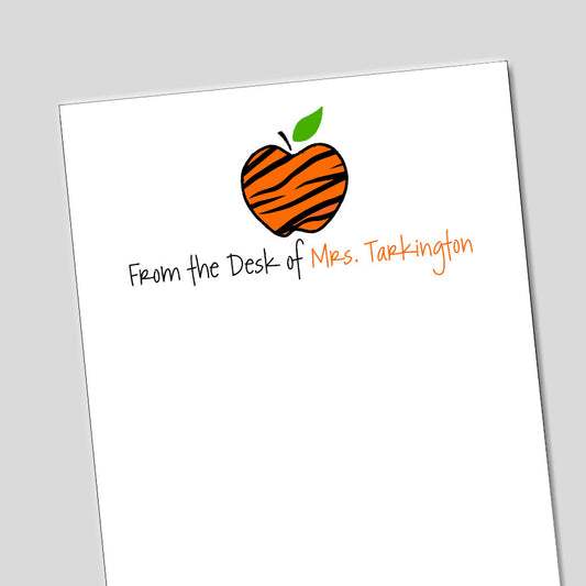 Apple Tiger Notepad