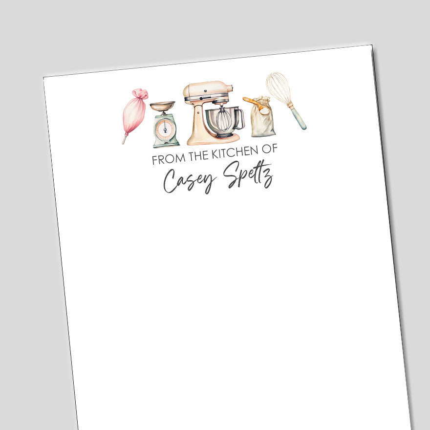 Baking Notepad