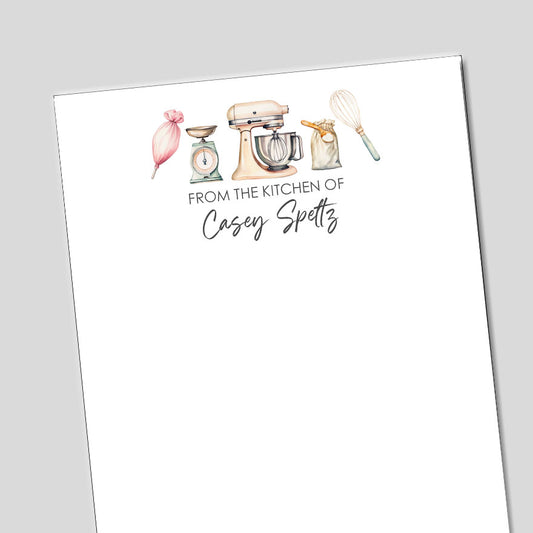 Baking Notepad