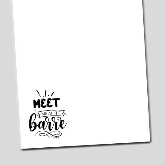 Barre Notepad