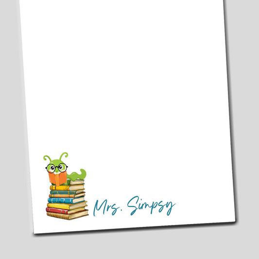 Bookworm Notepad