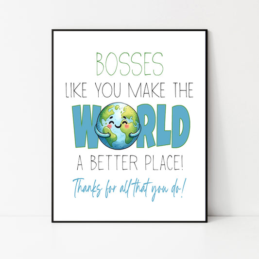 Bosses Day Decor