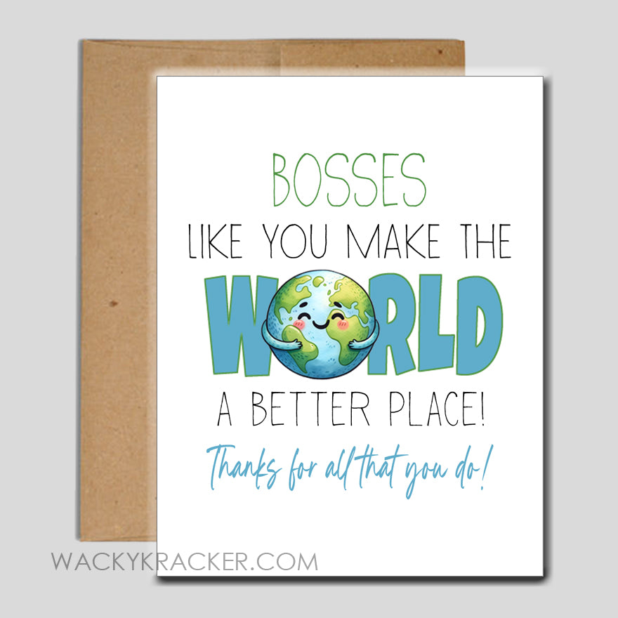 Boss's Day Greeting Card