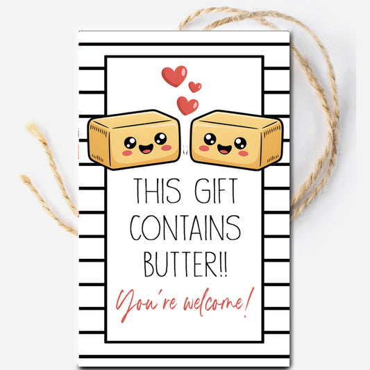 Butter Instant Download Tag