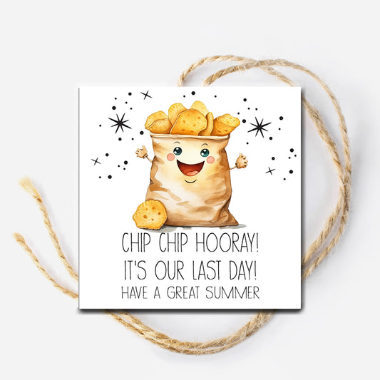 Chip Last Day Instant Download Tag