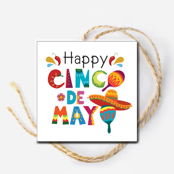 Happy Cinco De Mayo Instant Download Tag
