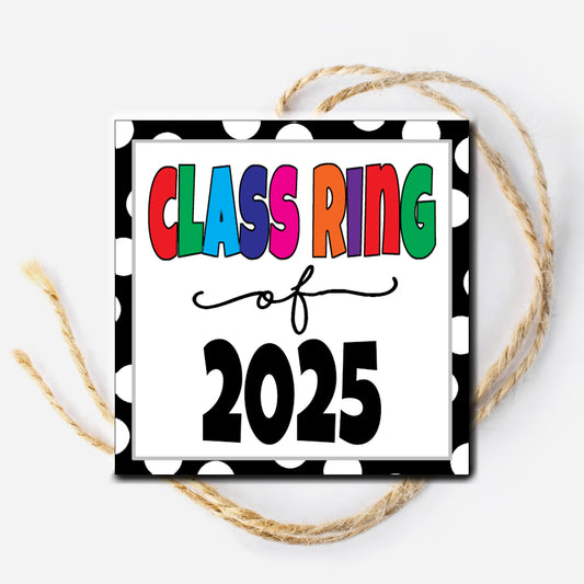Class Ring Instant Download Tag