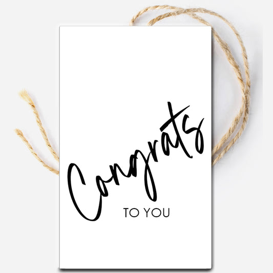 Congrats to You Instant Download Tag