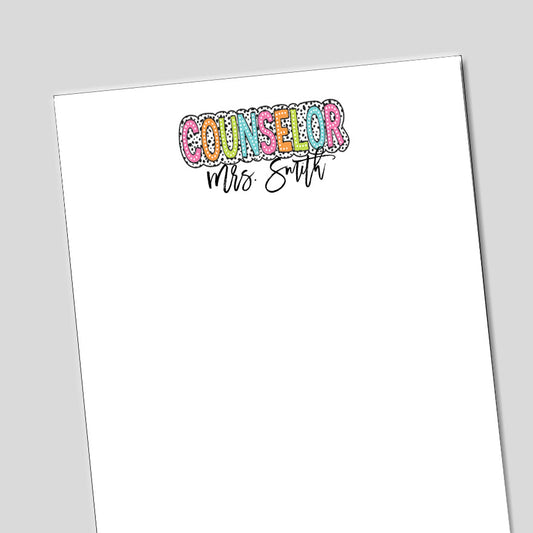 Counselor Dots Notepad