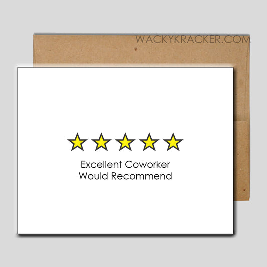 Coworker Greeting Card Instant Download