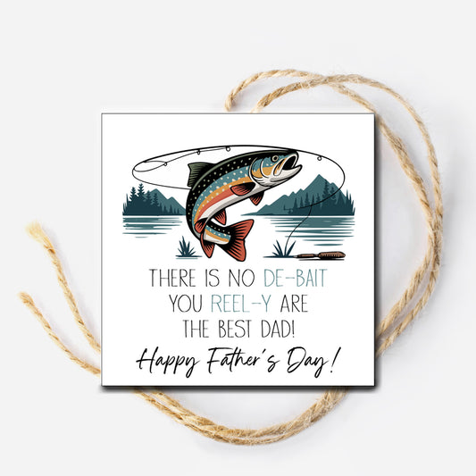 Fishing Father's Day Instant Download Tag