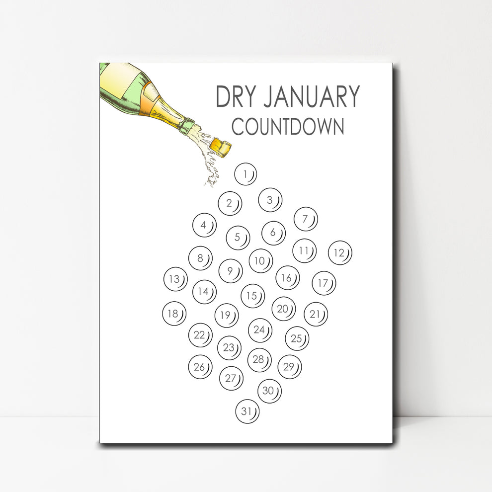 Dry January Chart – wacky-kracker