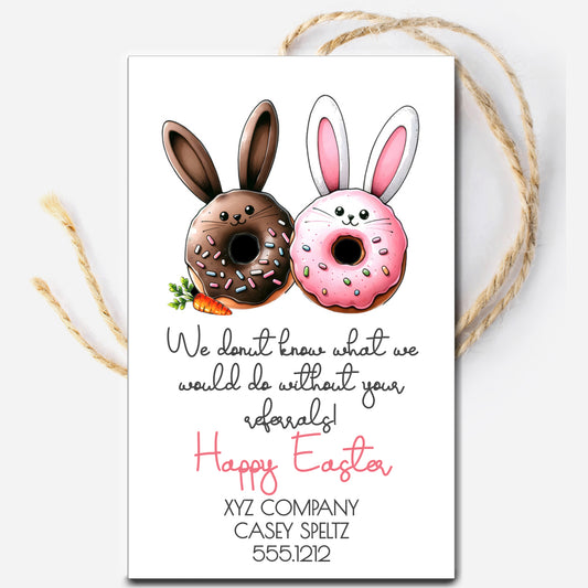 Easter Donut Marketing Gift Tag