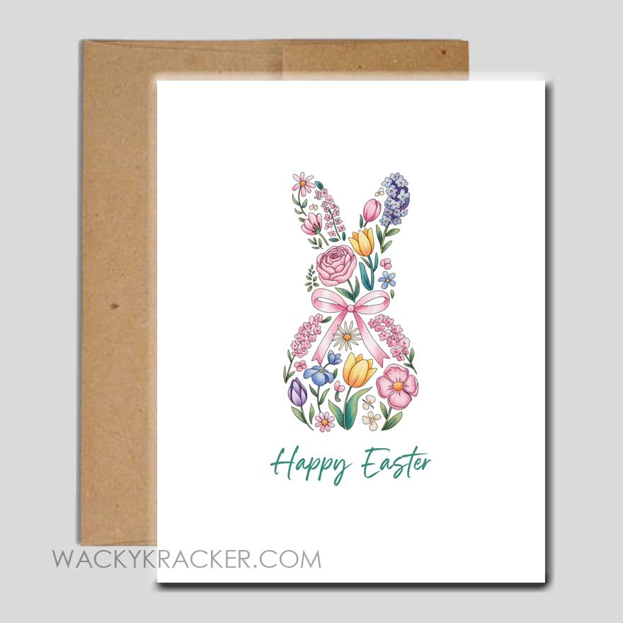 Easter Greeting Card Instant Download