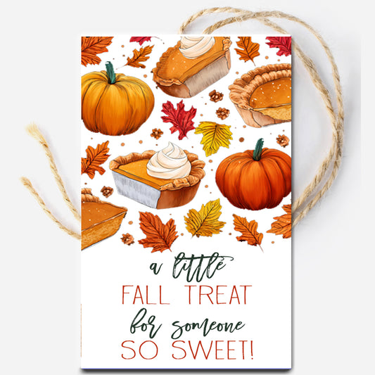 Fall Treat Gift Tag