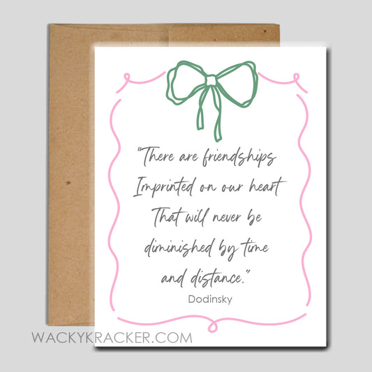 Friendship Greeting Card Instant Download