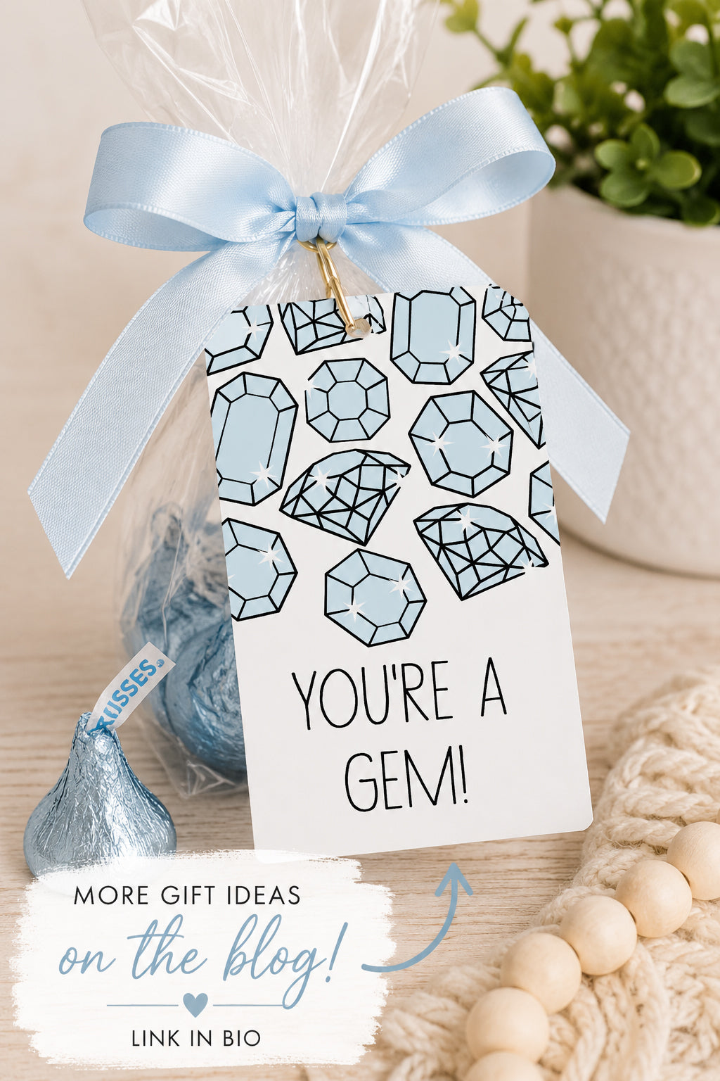 You're A Gem Instant Download Tag