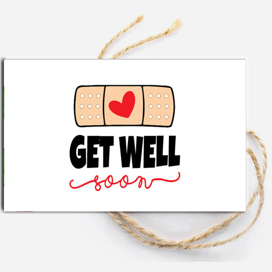 Get Well Soon Instant Download Tag