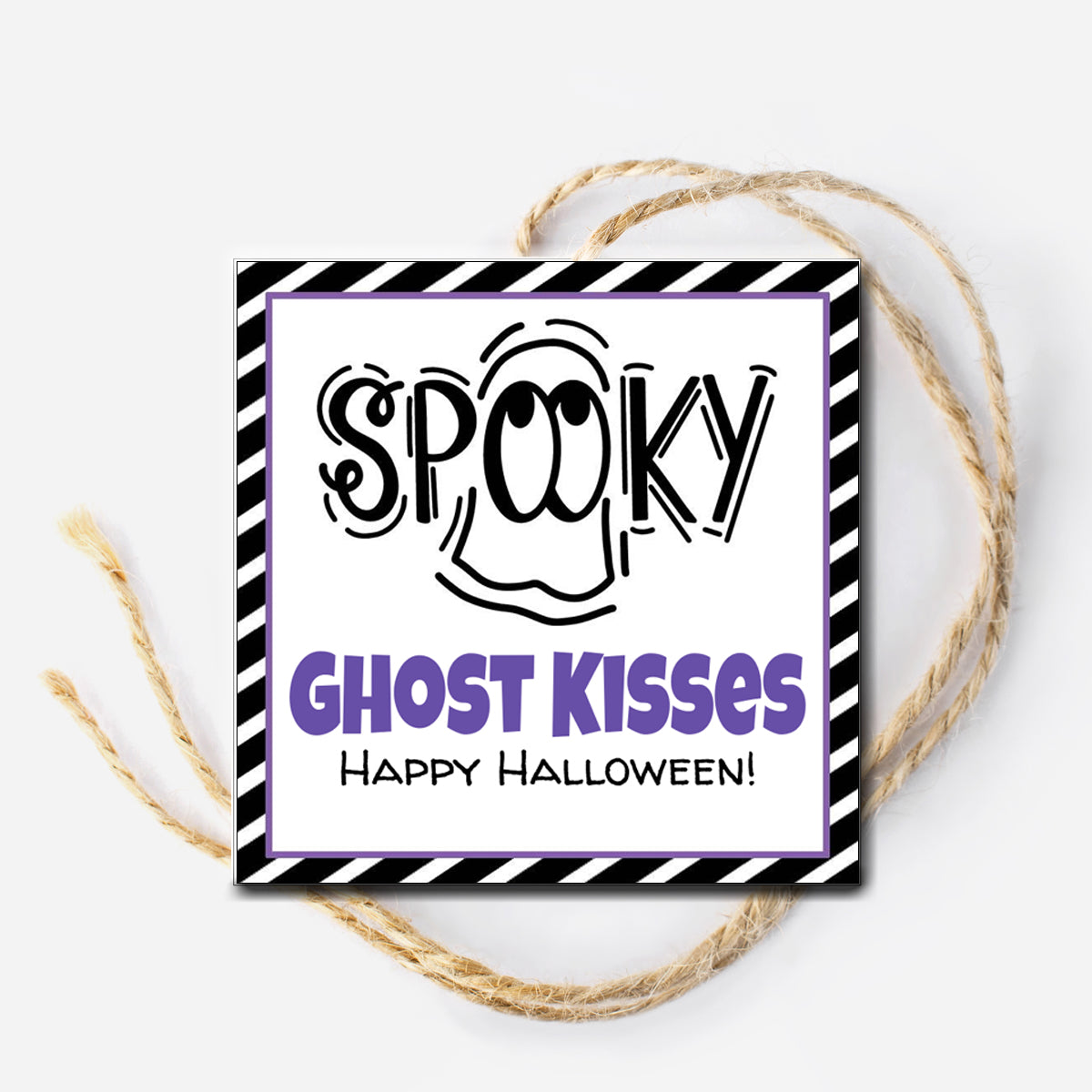 Ghost Kisses Instant Download Tag