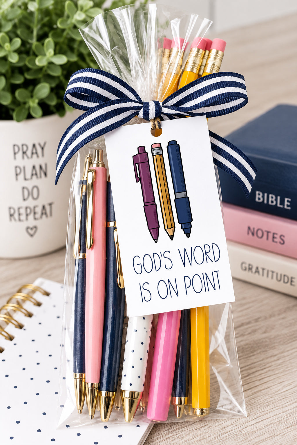 God's Word is on Point Instant Download Tag