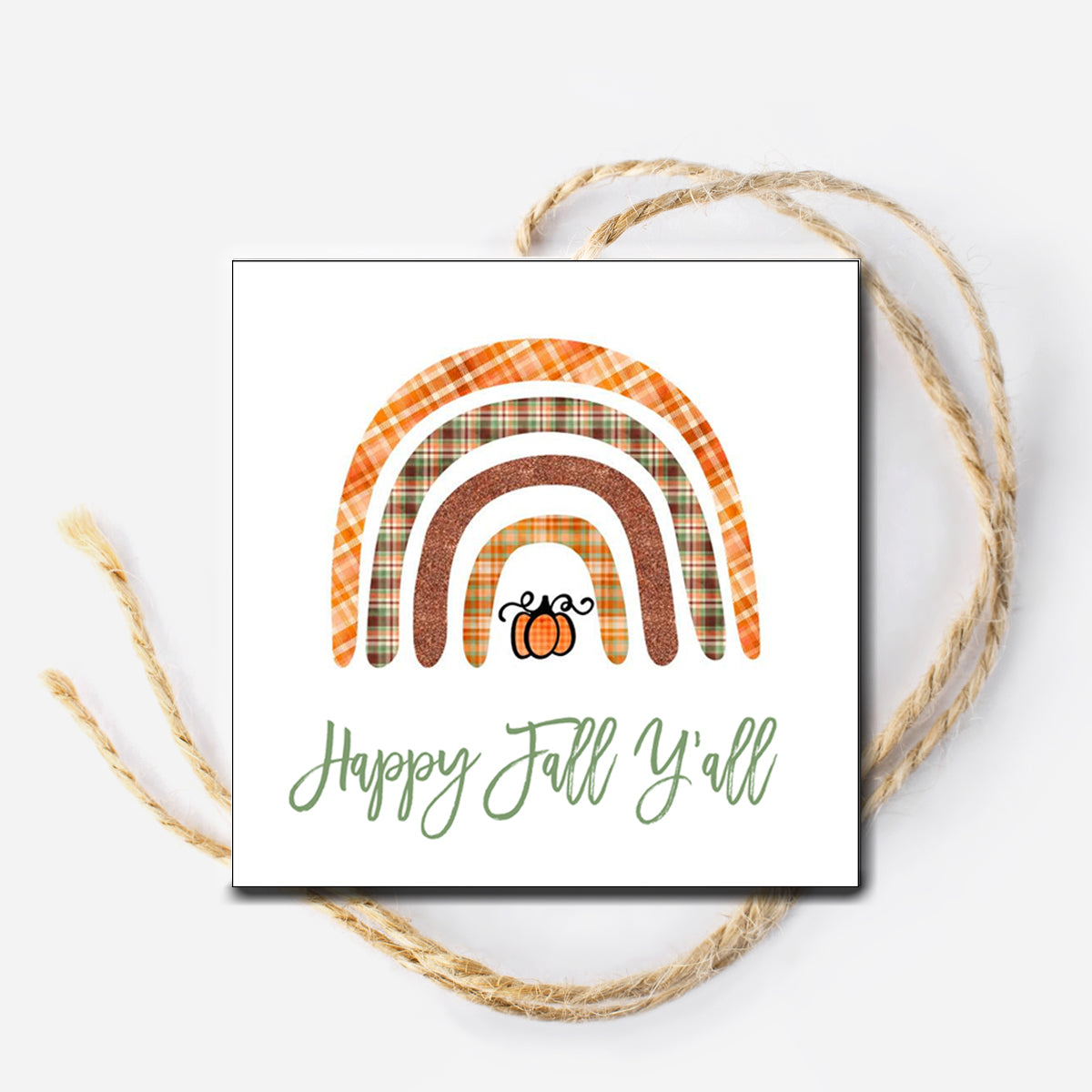 Happy Fall Yall Instant Download Tag