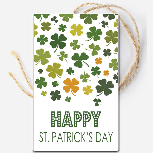 Happy St. Patrick's Day Instant Download Gift Tag